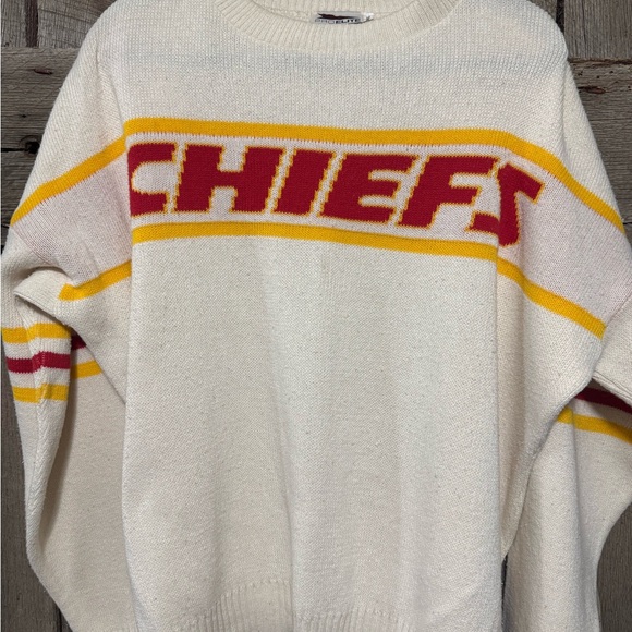 KANSAS CITY CHIEFS Vintage 1990 PRO ELITE Sweater XXL - Picture 13 of 16